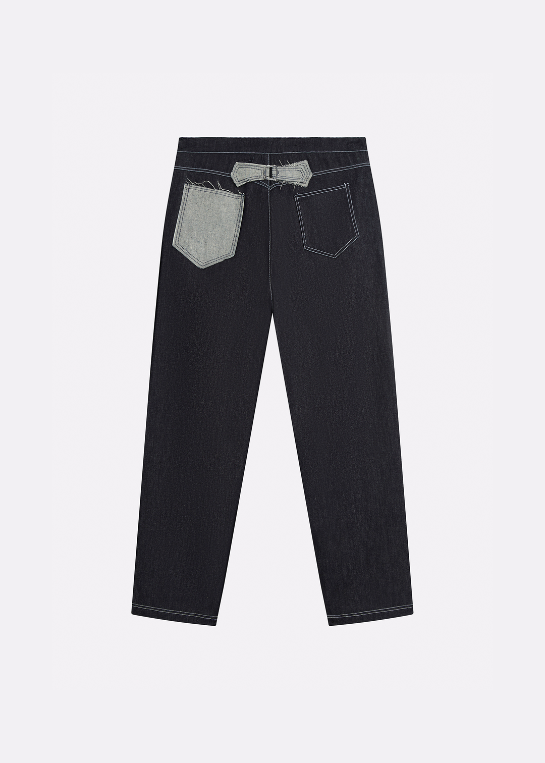 Jean en denim brut