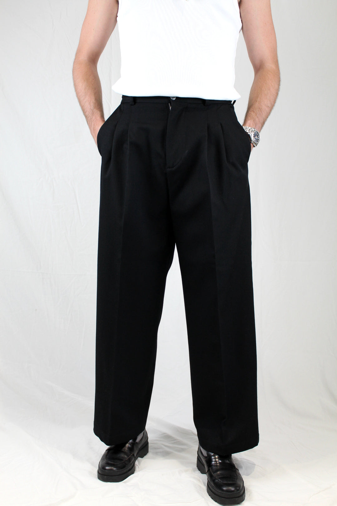 Pantalon tailleur "Caviar"