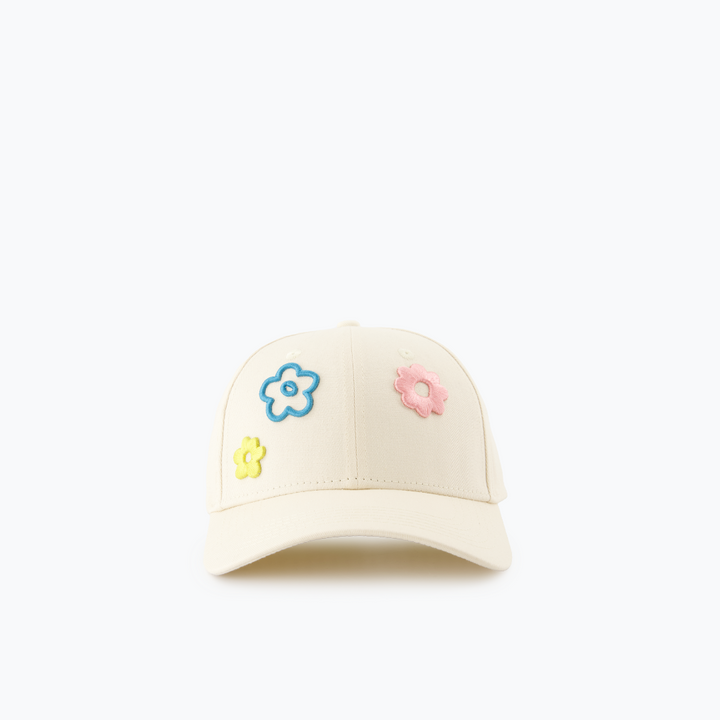 Casquette crème multi