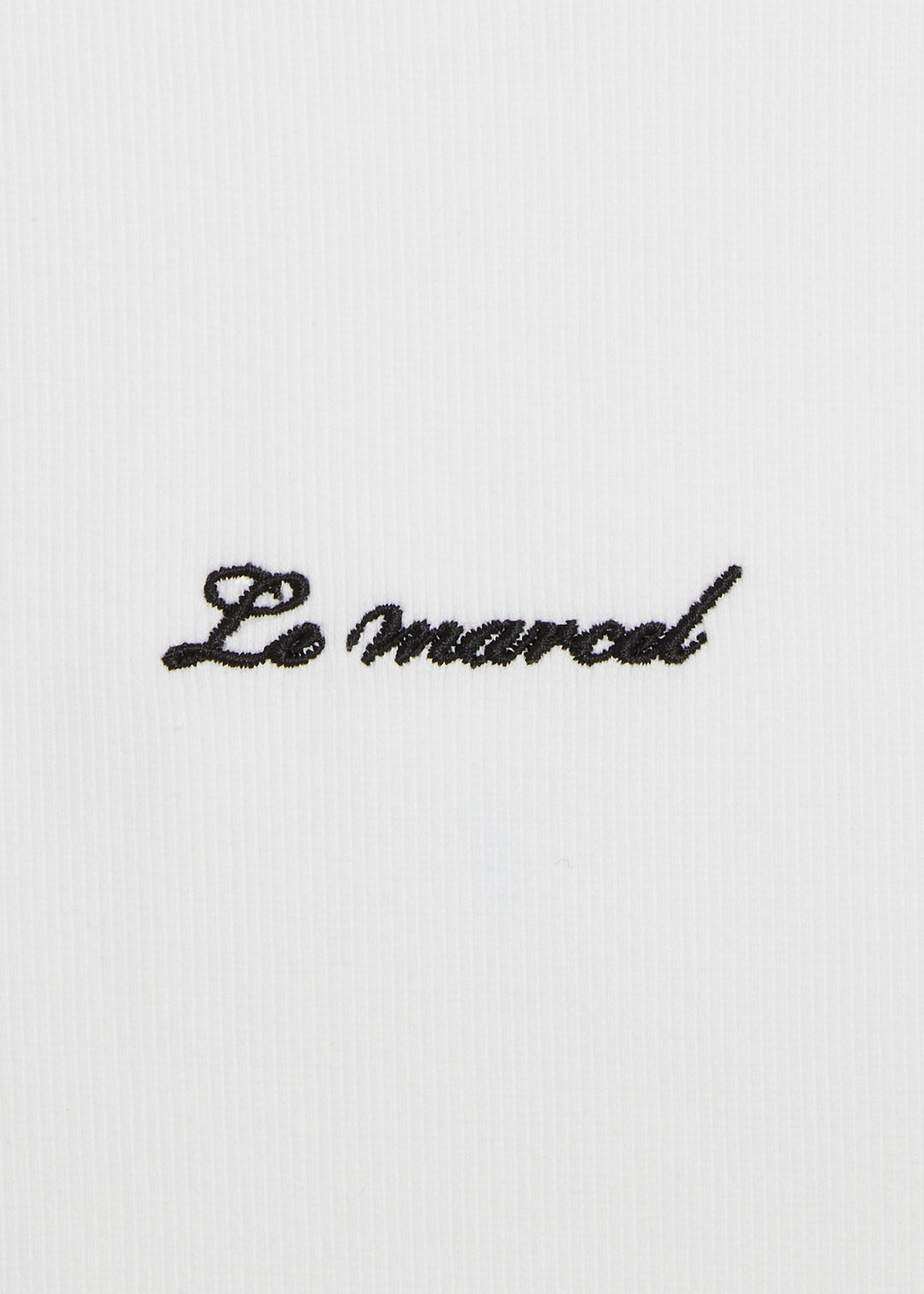 Le marcel blanc