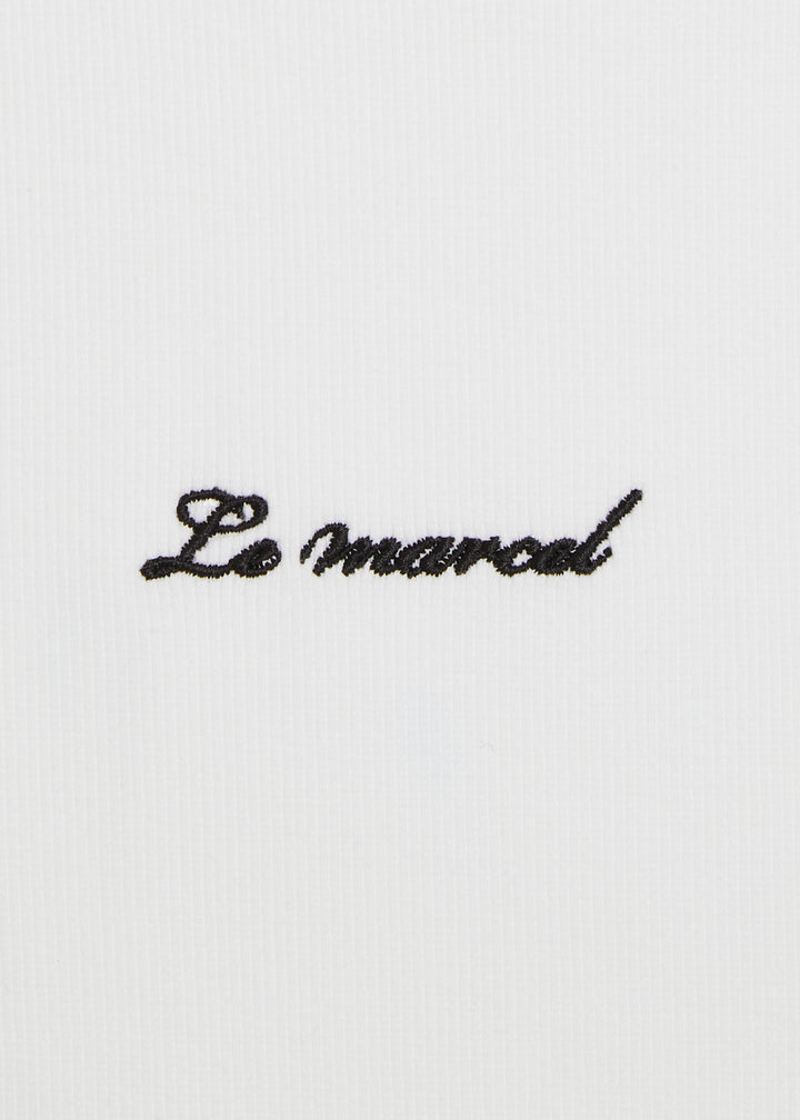 Le marcel blanc