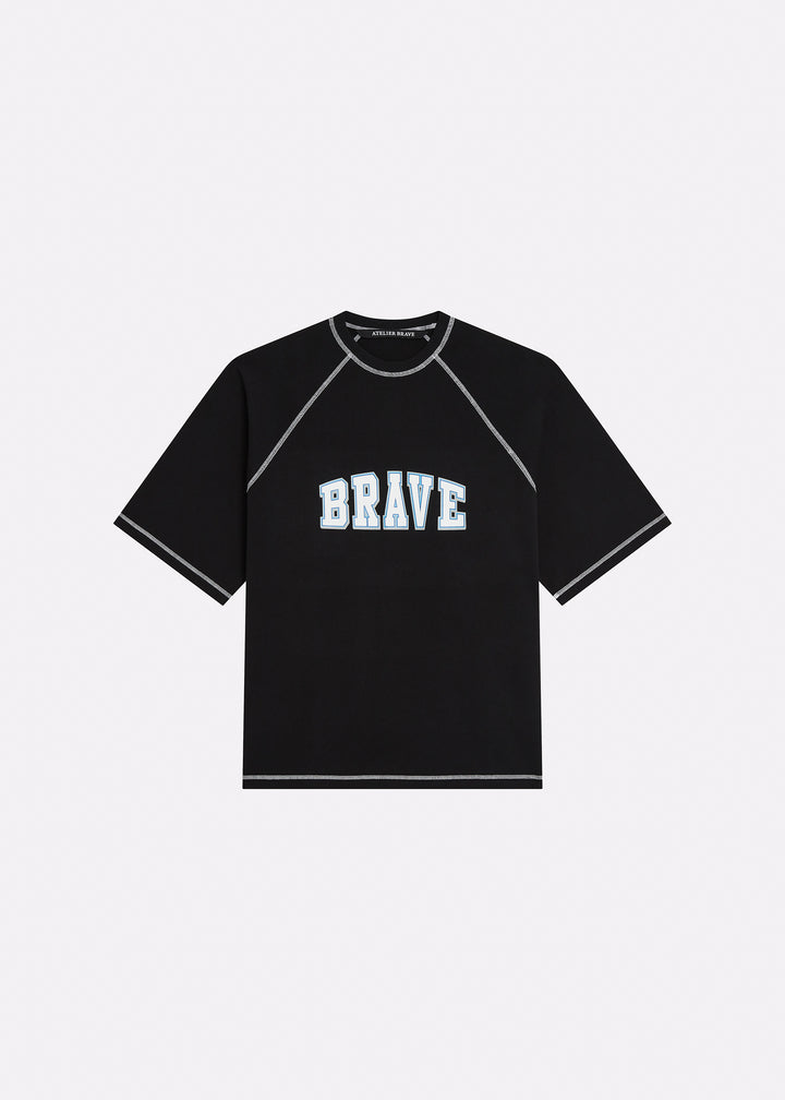 T-Shirt boxy "brave"