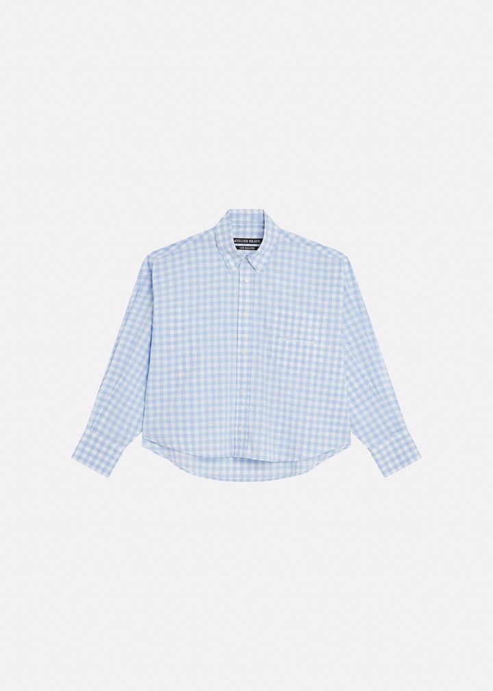 Chemise cropp "La garrigue"