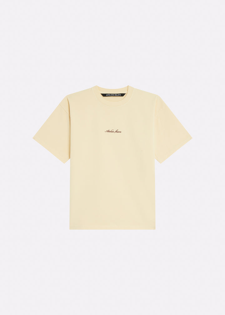 T-Shirt beige "signature"