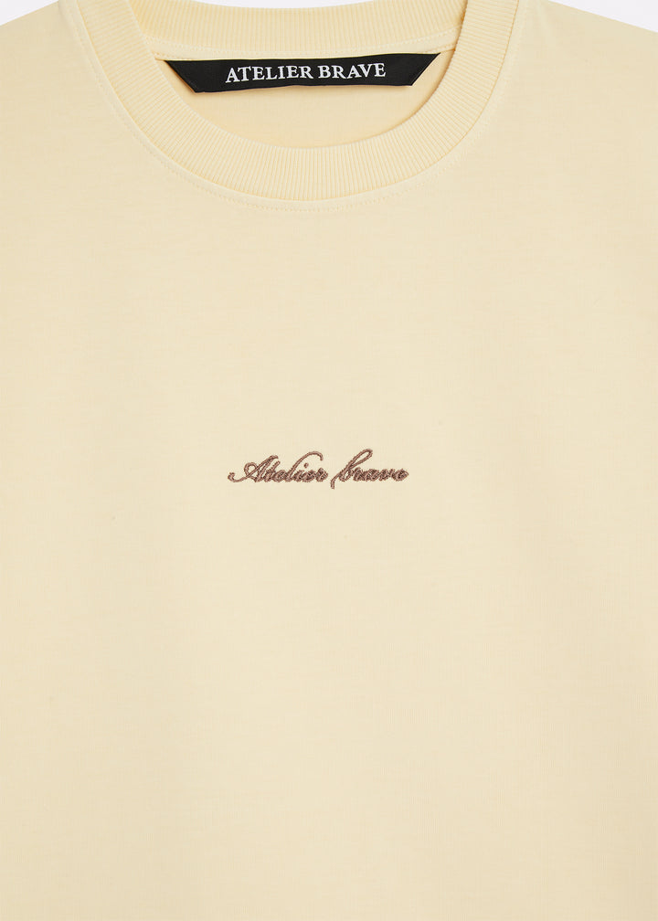 T-Shirt beige "signature"