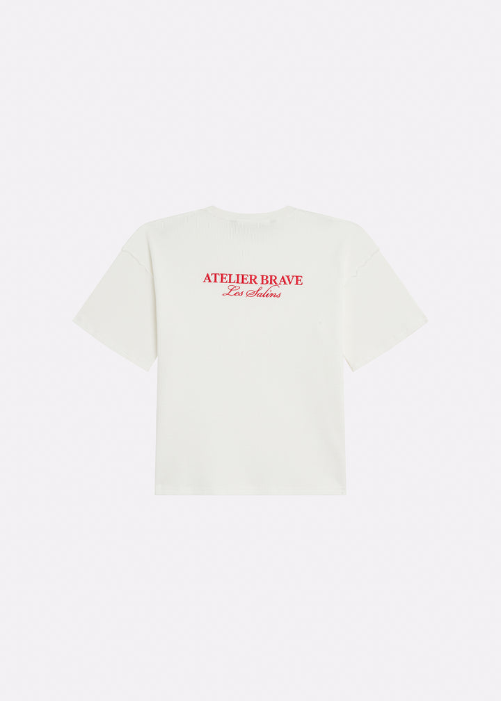 T-Shirt waffle "Les salins"